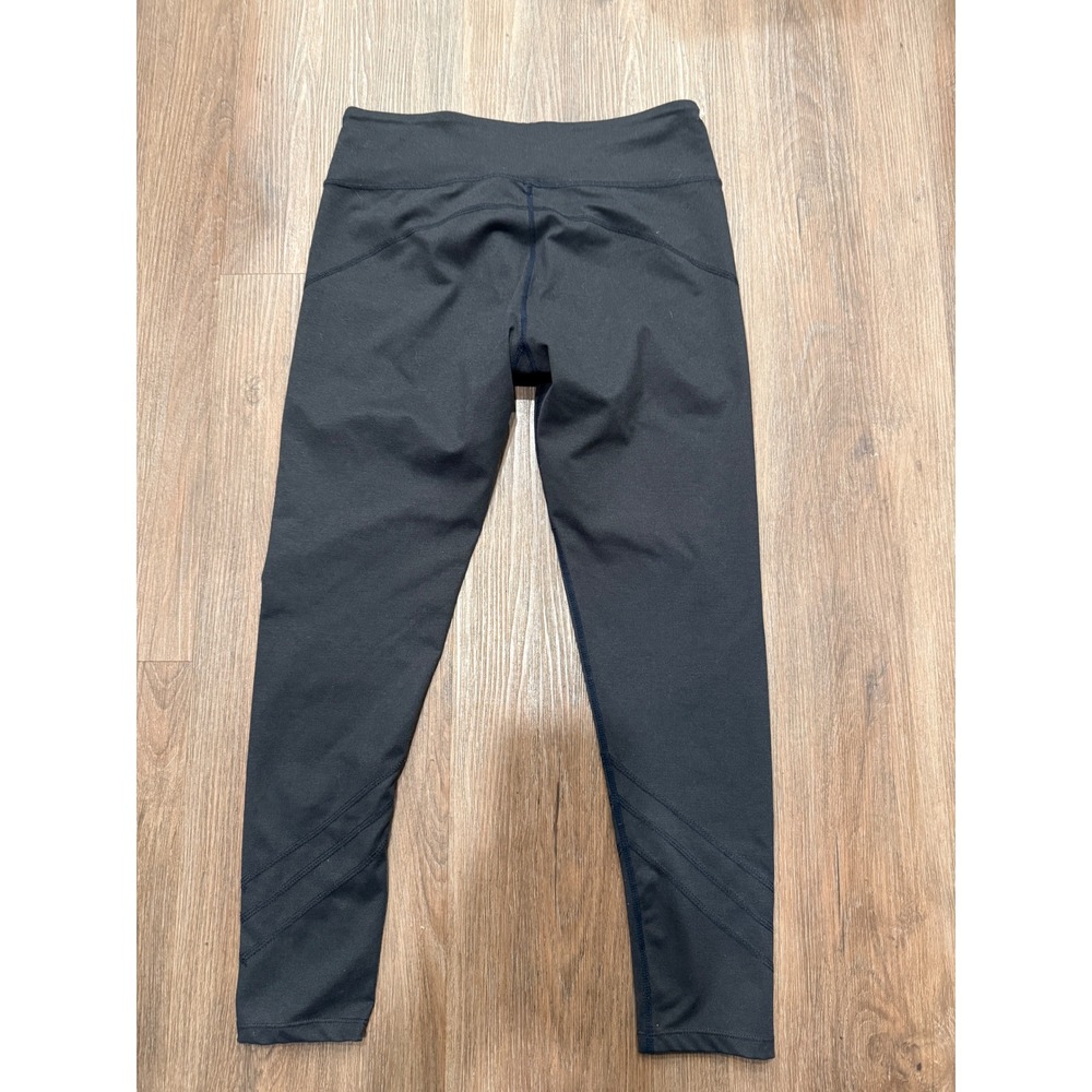 Marine Layer Womens Charcoal Gray Active Seamed Leggings Size Medium 3208